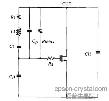 圖2  晶振部分的具體電路。